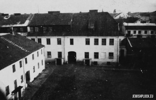 Property at 1 Szeroka Street, currently 1 Józefa Kwiatka Street (photo from the private collection of Łukasz Wiśniewski)